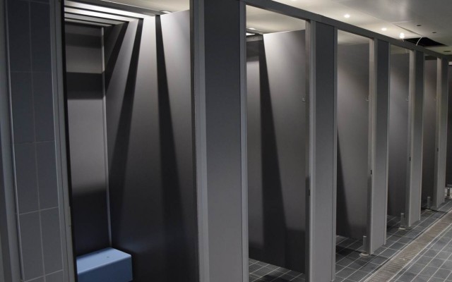 University of Birmingham Stainless Steel Shower Drainage